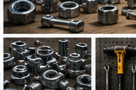 Hardware tools and equipment display